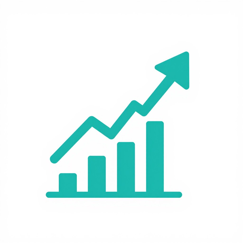 Growth and cost efficiency icon